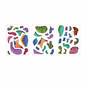 Mudpuppy Magnetic Building Set Dino Mix-Up