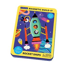 Mudpuppy Magnetic Set Build Your Own Rocket