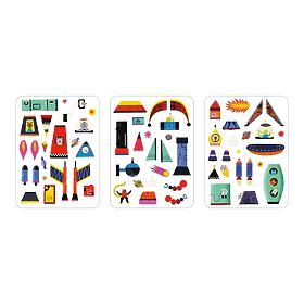 Mudpuppy Magnetic Set Build Your Own Rocket