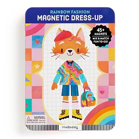 Mudpuppy Magnetic Set Dressing in Rainbow Colors, Mudpuppy