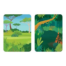 Mudpuppy Magnetic Set Wild Animals