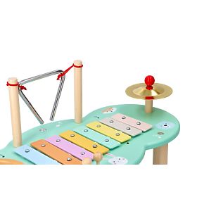 Musical table with animals