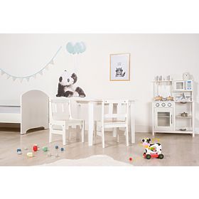 Children's Table with Chairs Natural