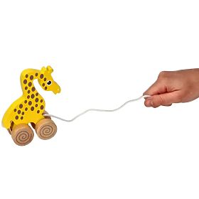 Nature Planet Pull-Along Giraffe
