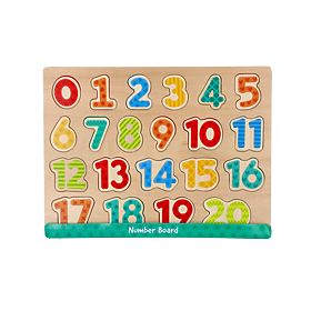 New Wooden Number Puzzle - Jigsaw