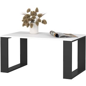 NOX COFFEE TABLE WHITE / BLACK