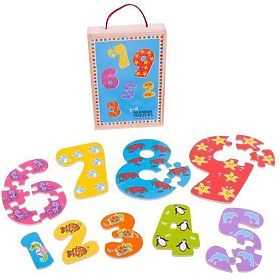Number Puzzle from 1 to 9 BJ