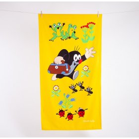 Children's Beach Towel - The Mole, Matějovský, Little Mole