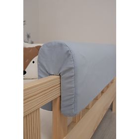 Ourbaby Bed Guard - Jersey - Light Grey
