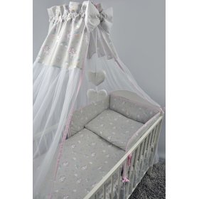 Canopy Over Crib Pony Gray Banaby Eu