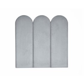 Obluček upholstered panel - gray