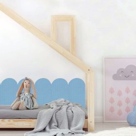 Foam wall protection - Light blue panels, VYLEN