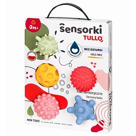PASTEL Sensory Balls - 5 Balls Without Holes