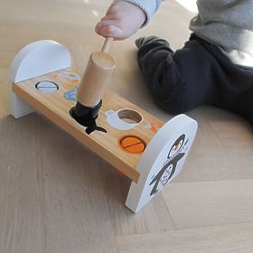Penguin Hammering Toy