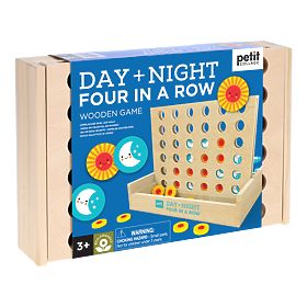 Petit Collage Game Four in a Row Night and Day