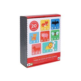 Petit Collage My First Spelling Animal Puzzle