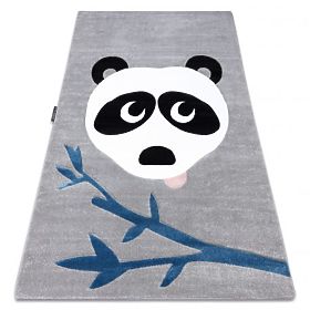 PETIT PANDA BEAR Rug, Grey, F.H.Kabis