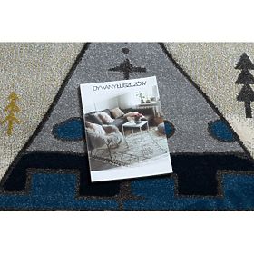 PETIT TIPI TENT Carpet, Gray, F.H.Kabis