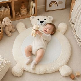 Plush Baby Mat - Teddy Bear