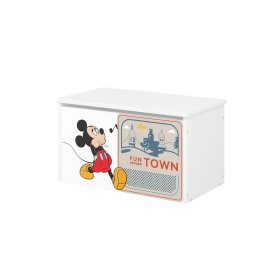 Wooden chest for Disney toys - Mickey and friends, BabyBoo, Mickey Mouse