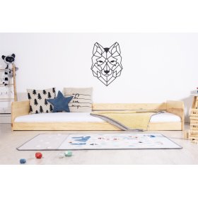 Wooden bed Sia - natural without varnishing, Ourbaby