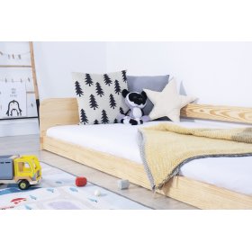 Wooden bed Sia - natural without varnishing