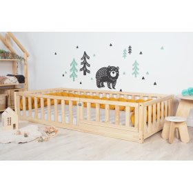 Children's low bed Montessori Bear