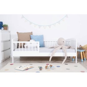 Children's bed Junior white 160x70 cm, Ourbaby