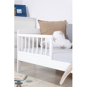 White Junior Children's Bed - 160 x 70 cm