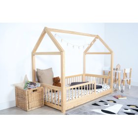 Montessori house bed Elis natural, Ourbaby