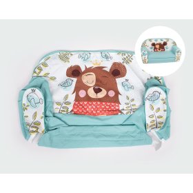 Sofa cover - Sleeping teddy bear, Delta-trade