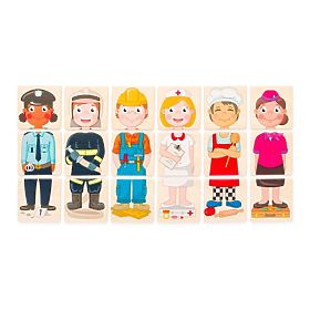 Professions and People from Around the World - Assemble and Discover