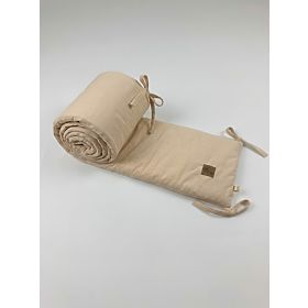 Protective Crib Bumper - Beige, TOLO