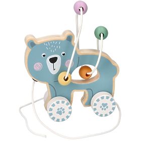 Pull-Along Bear with Motor Skills Loop