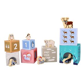 Pyramid of Cups Arctic Animals