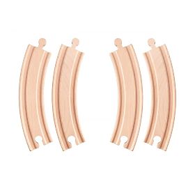 Railway Curves - Long (4 pcs)