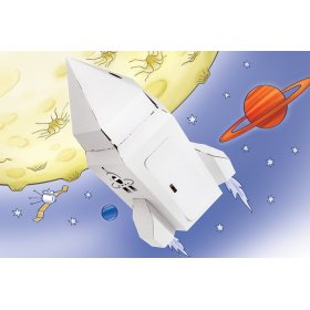 MINI cardboard rocket, Tektorado