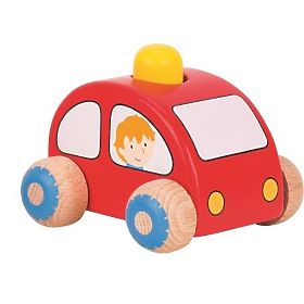 Red Toy Car with Horn