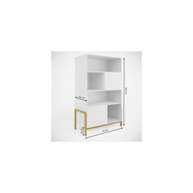 Shelf rack Viktor - white