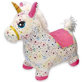 Rubber Bouncing Unicorn with Cover