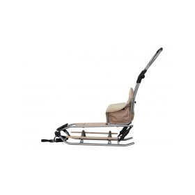 Children's sled with seat - Beige