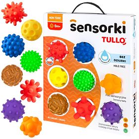 Sensory Balls Tullo - 8 Balls Without Holes