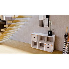 Shelf Unit 2x3 - White, Ourbaby®