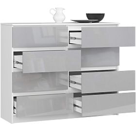 SIDEBOARD K120 8DR METALLIC GLOSS