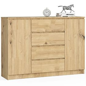 SIDEBOARD K140 2D 4DR CLP PK ARTISAN OAK