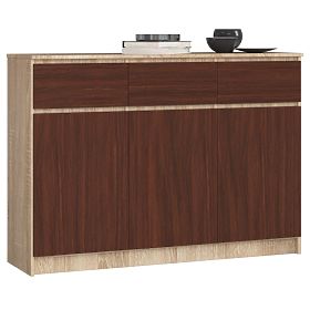 SIDEBOARD K140 3D 3DR CLP PK SONOMA / WENGE