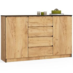 SIDEBOARD K160 2D 4DR CLP PK CRAFT OAK