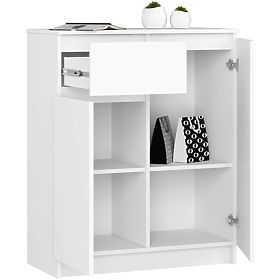SIDEBOARD K80 2D 1SZ CLP PK WHITE