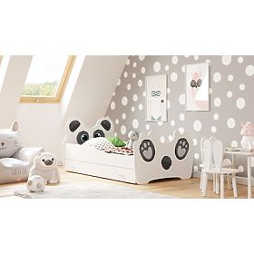 Single Bed Panda 140x70 with Drawer