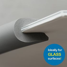 SIPO Foam tape for glass surfaces, gray - 1 pc